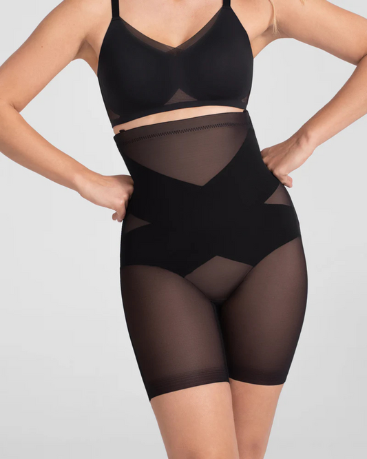 Cinta Modeladora Reafirmante com Controlo do Abdómen e das Coxas