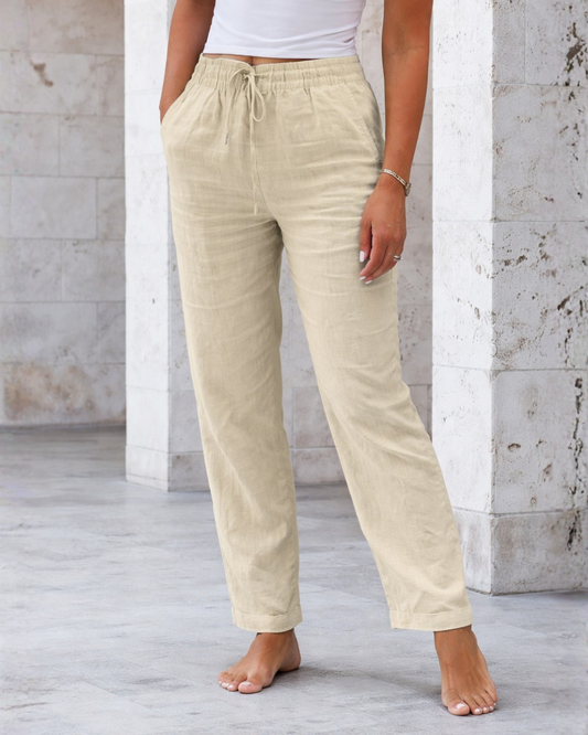 Calça respirável de corte descontraído