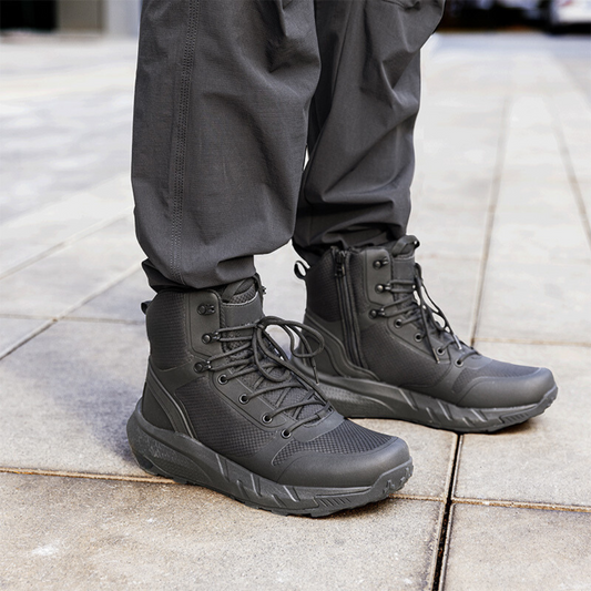 Botas táticas militares ligeiras para uso doméstico 