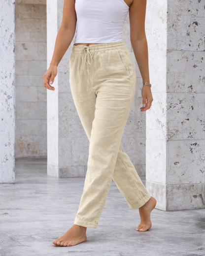 Calça respirável de corte descontraído