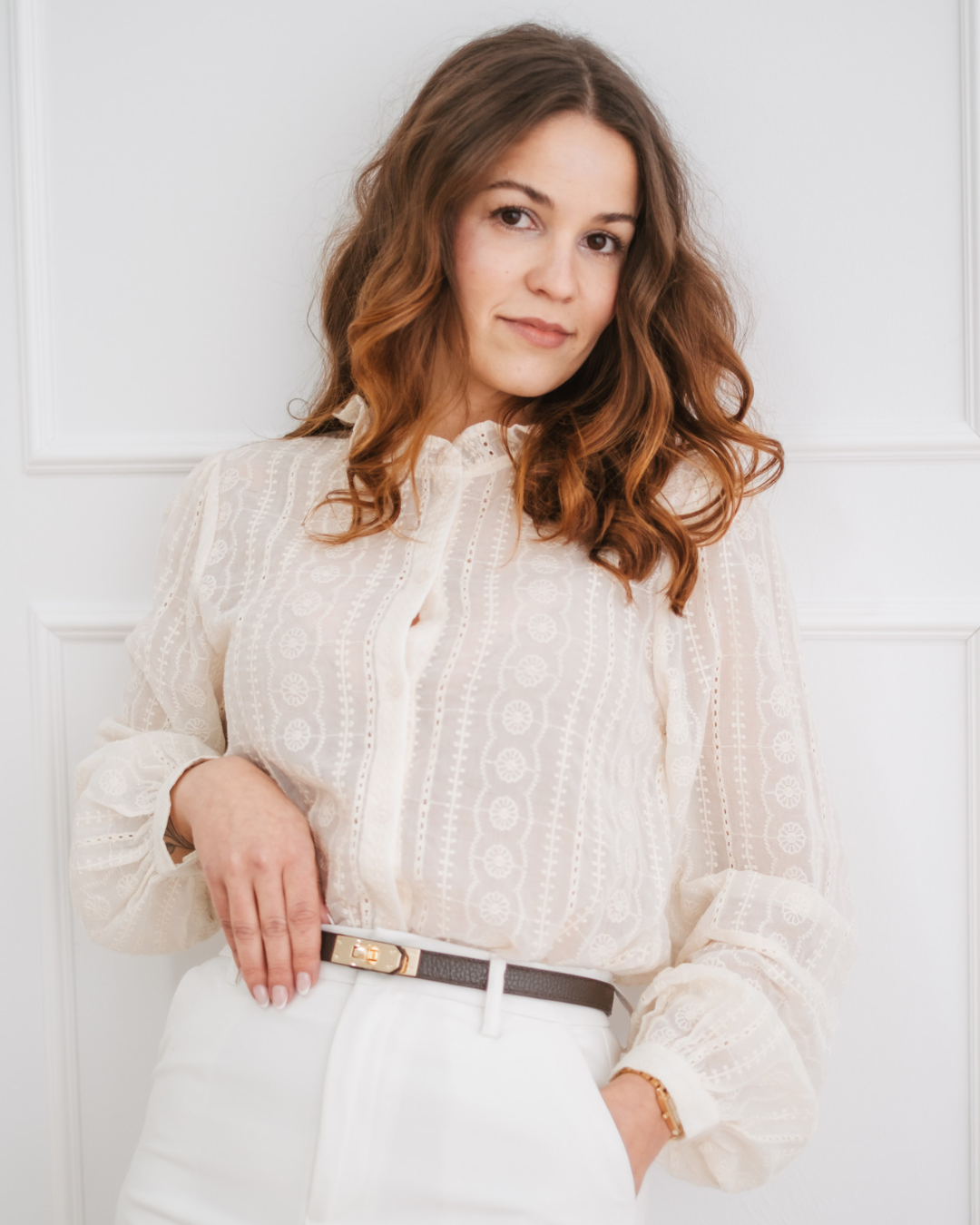 Blusa Romântico Design para Mulher 