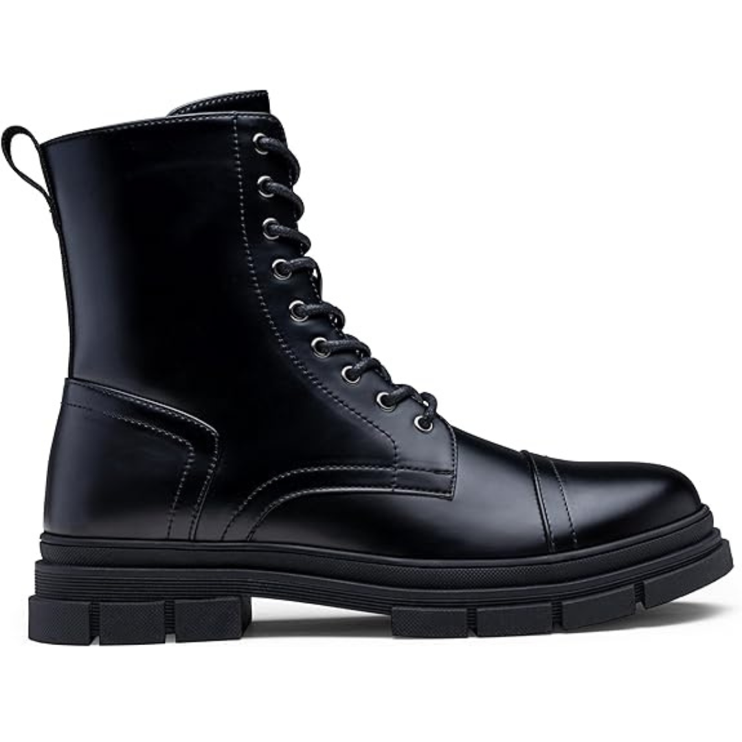Botas de inverno forradas High Lã para homem 