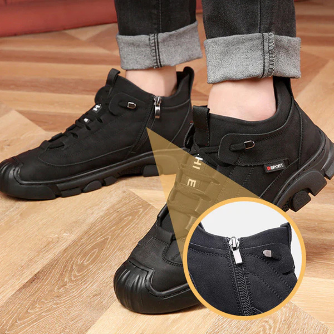 Sapatos de casa com forro antiderrapante na sola 
