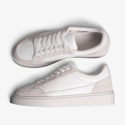 Sapatos de couro premium para uso doméstico. 
