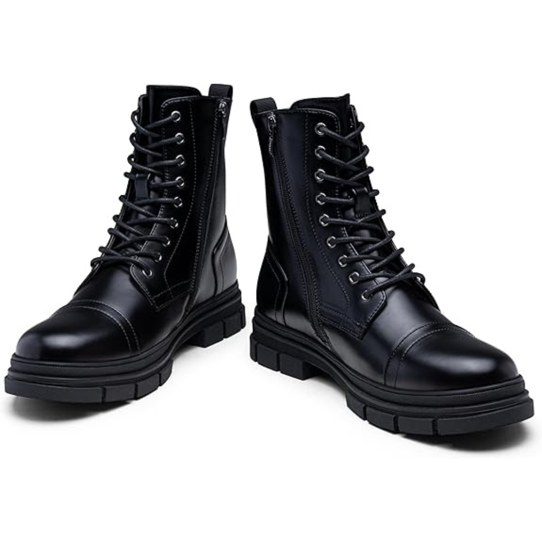 Botas de inverno forradas High Lã para homem 