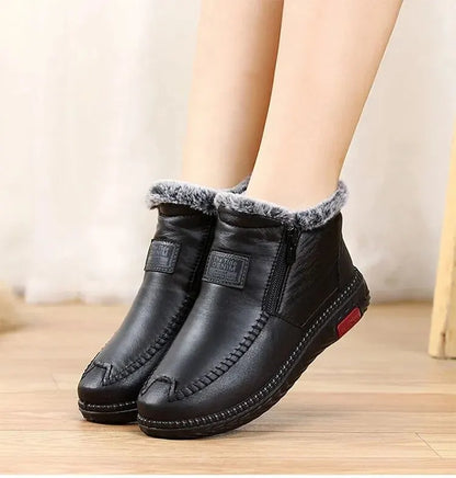 Botas Polares em Pele para mulher 