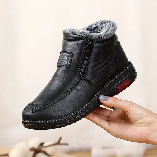 Botas Polares em Pele para mulher 