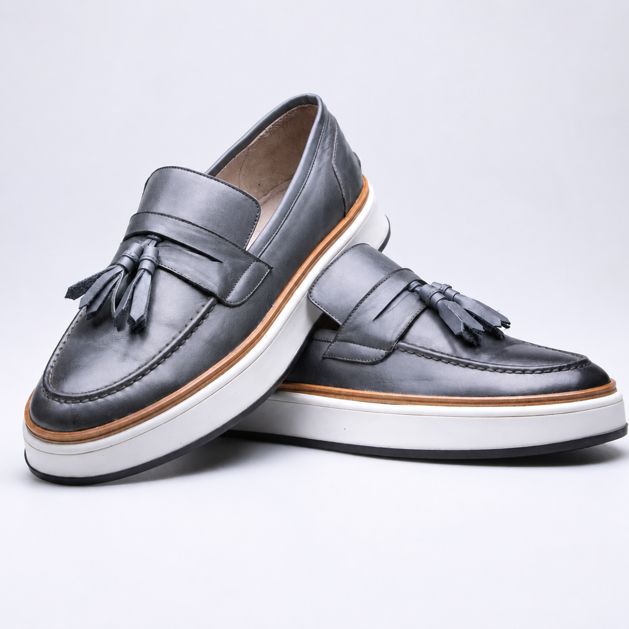 Sapatos mocassim antiderrapantes para homem