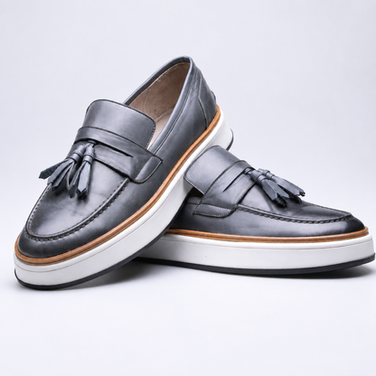Sapatos mocassim antiderrapantes para homem